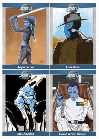 Générations Star Wars Cusset 2023 - Cartes Promotionnelles